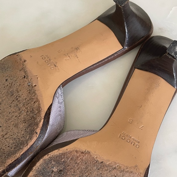 Authentic Gucci Lavender Kitten Heels | Size 7 - Picture 6 of 6